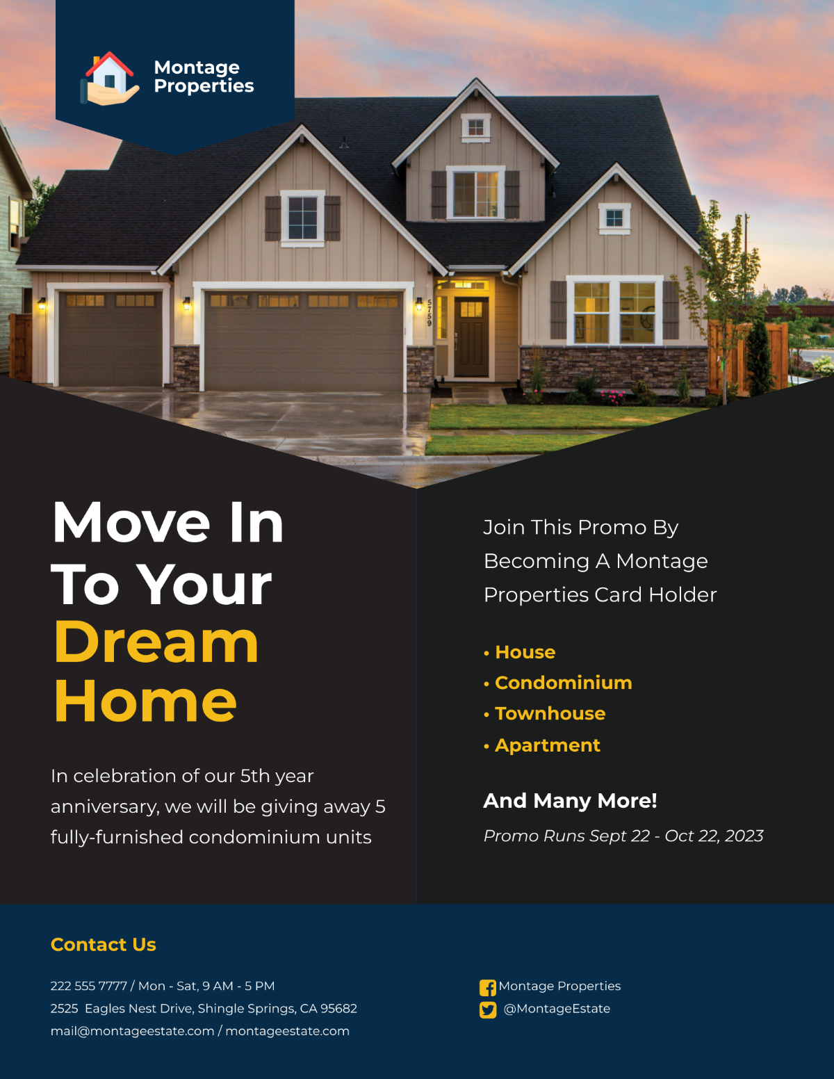 Free Residential Construction Marketing Flyer Template