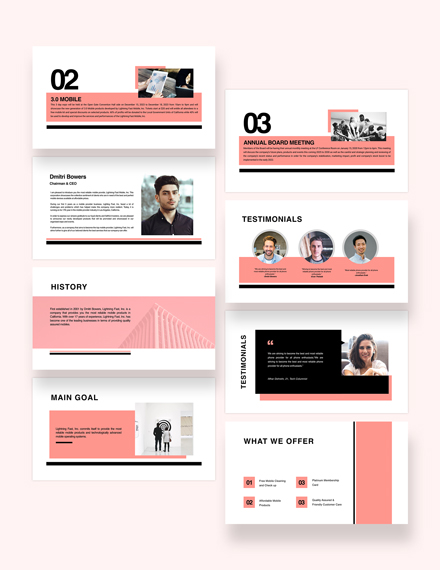 Free Product Presentation Template to Edit Online