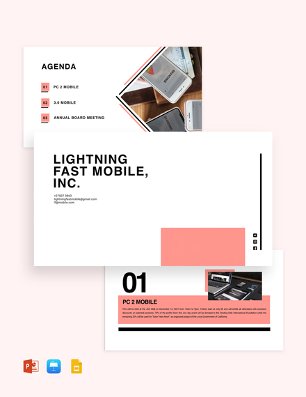 Free Product Presentation Template to Edit Online