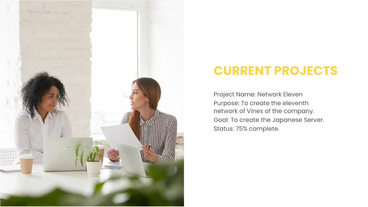 Free Sample Presentation Template to Edit Online