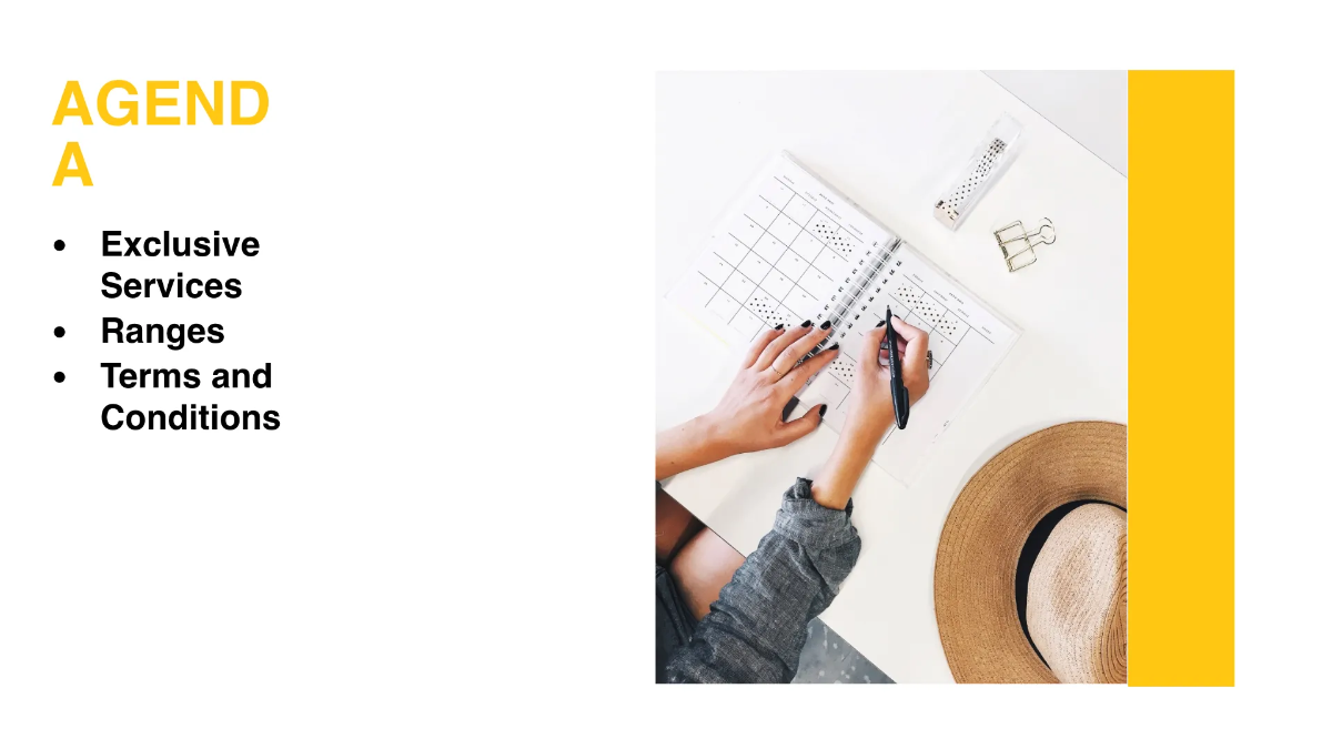 Freelance Marketing Presentation Template to Edit Online