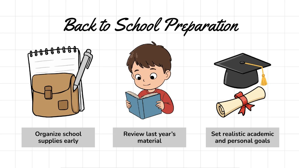 Free Back to School Presentation Template to Edit Online