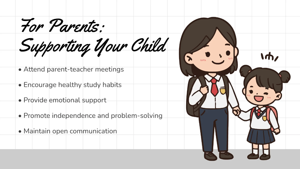 Free Back to School Presentation Template to Edit Online