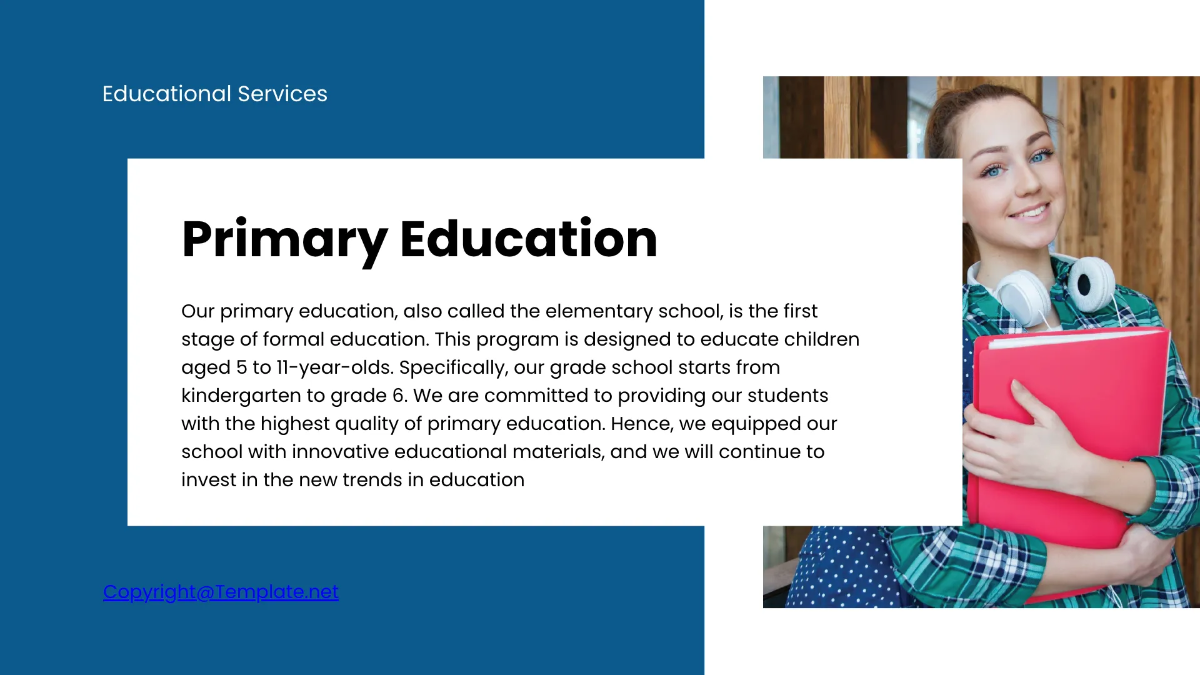 Free School Presentation Template to Edit Online