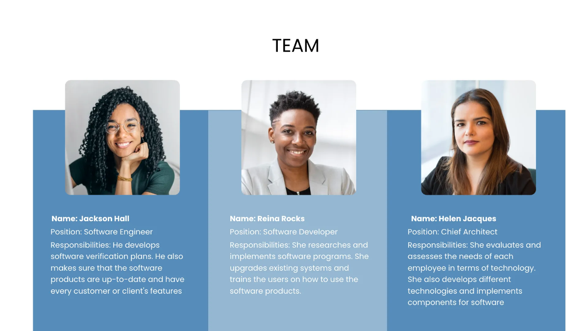 Free Startup Company Profile Presentation Template to Edit Online