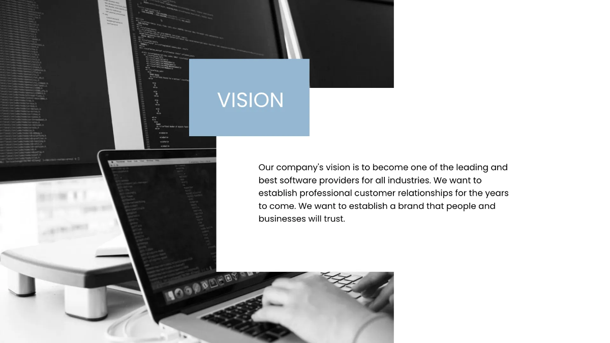 Free Startup Company Profile Presentation Template to Edit Online