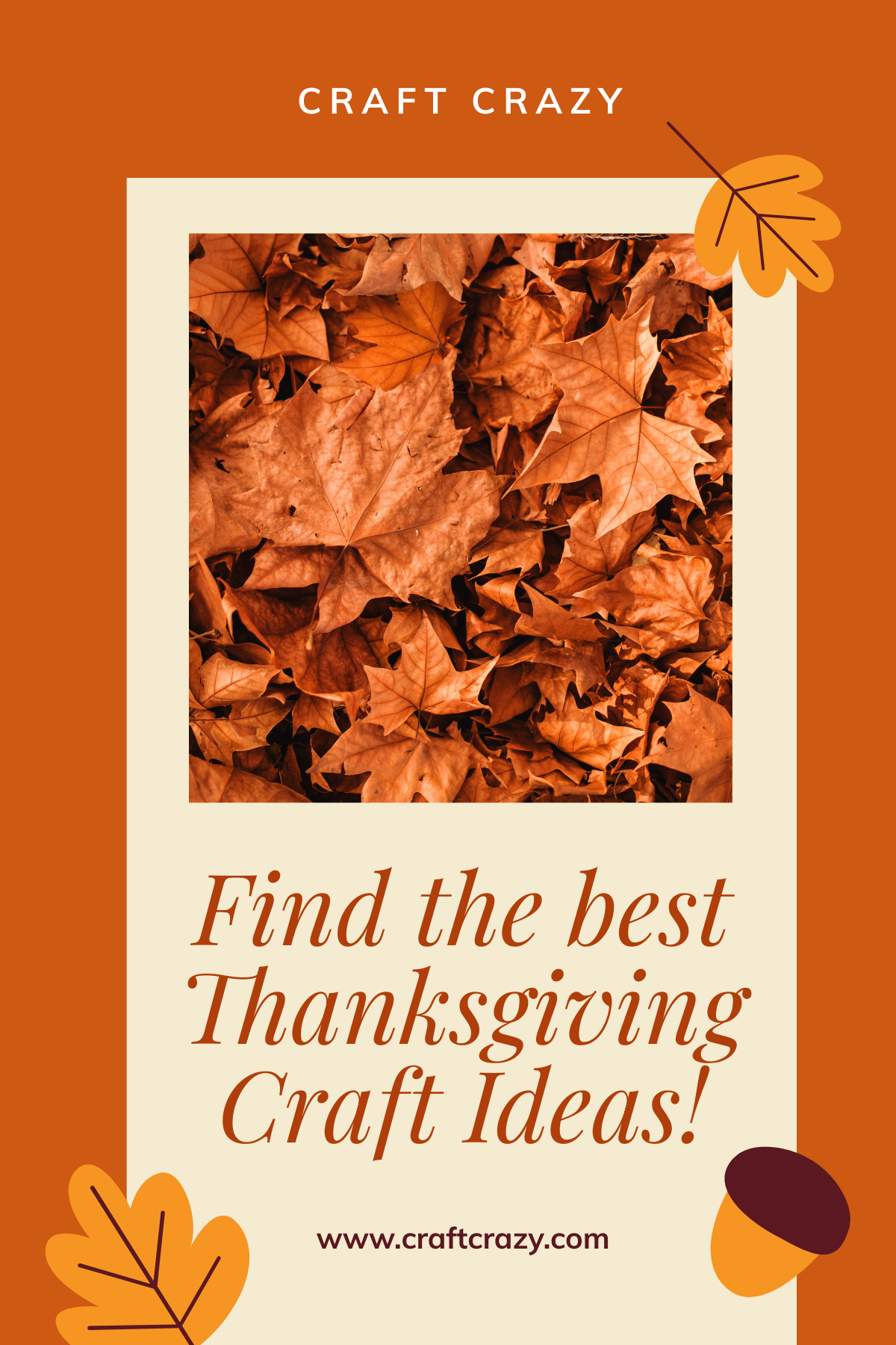 Thanksgiving Pinterest Pin Template