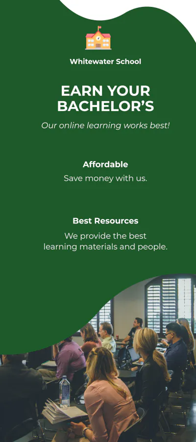 Free Distance Education DL Card Template to Edit Online