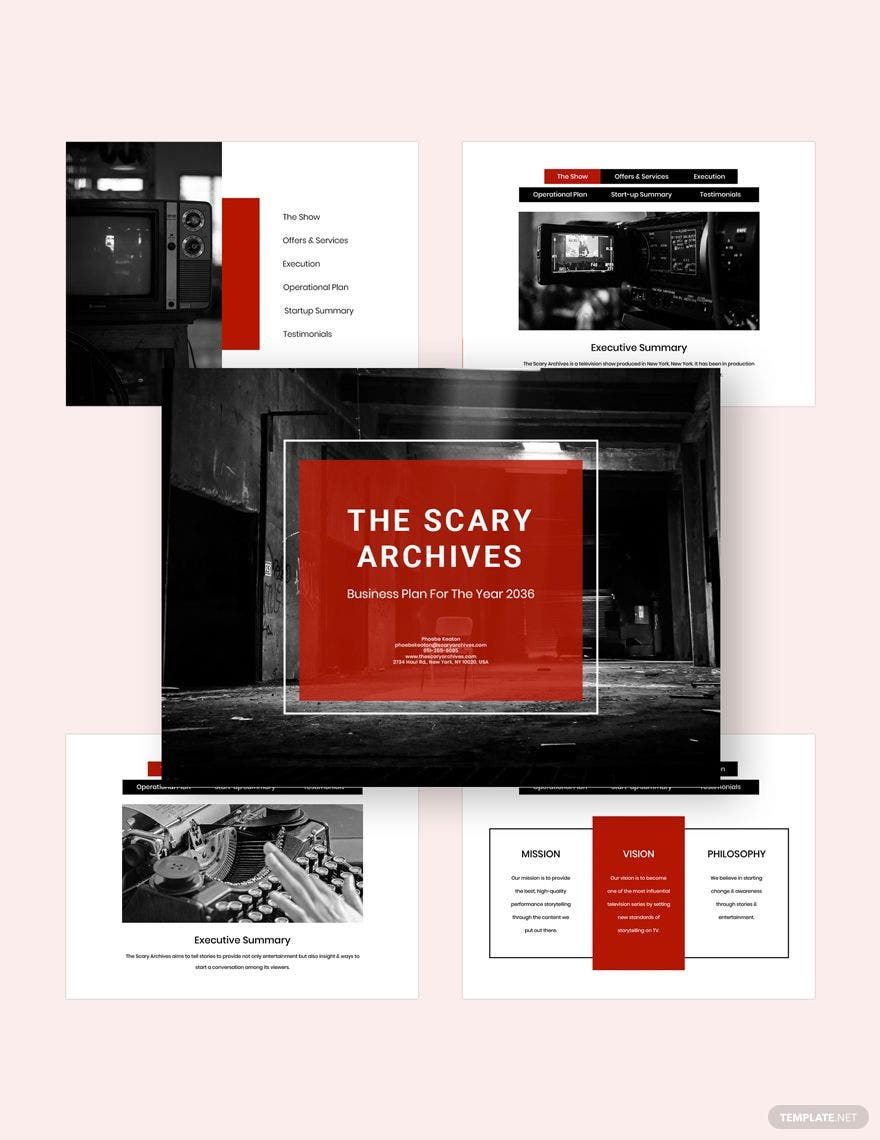 Tv Pitch Deck Template Free Tv Pitch Deck Template Free
