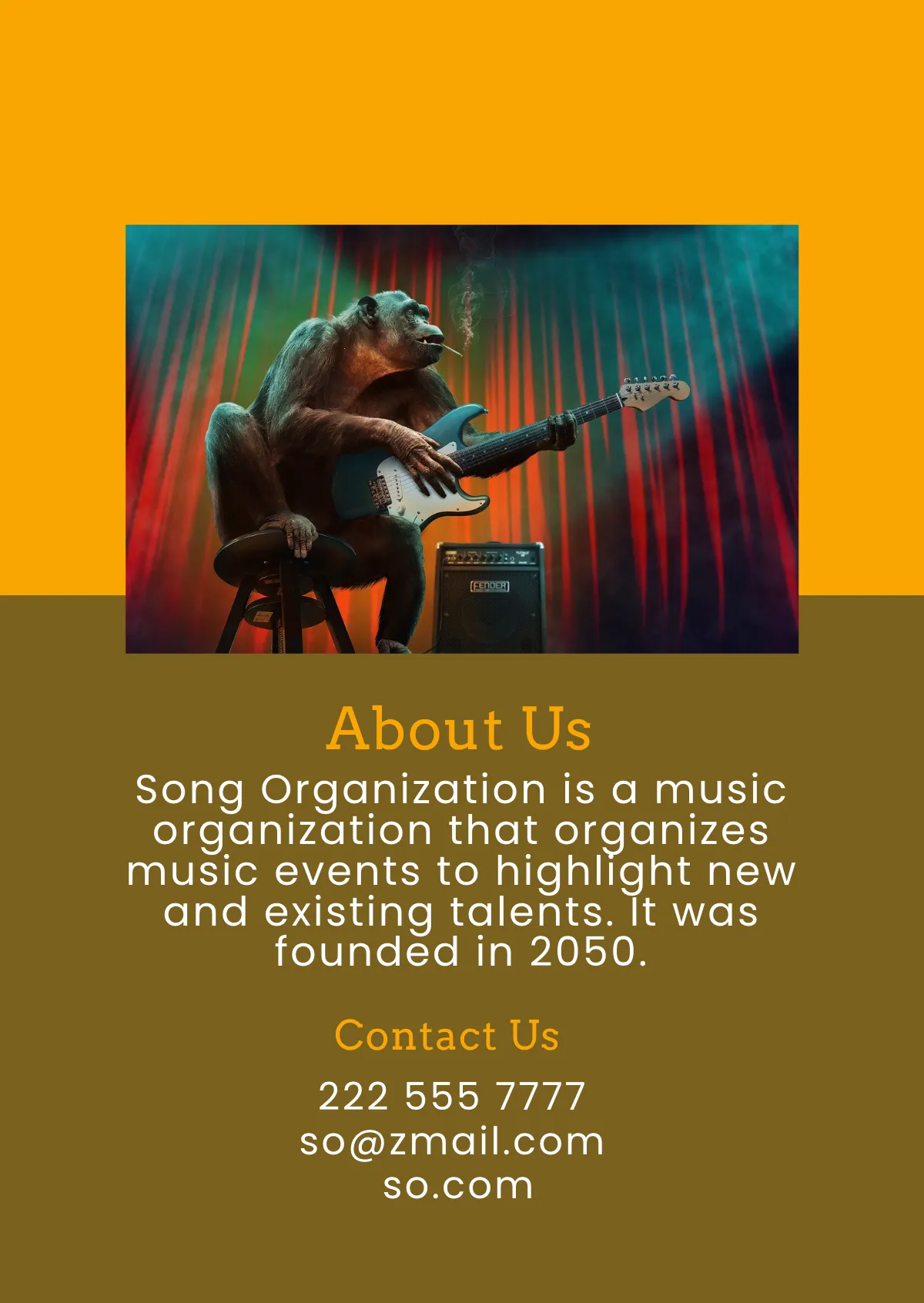 Free Program Booklet Template to Edit Online