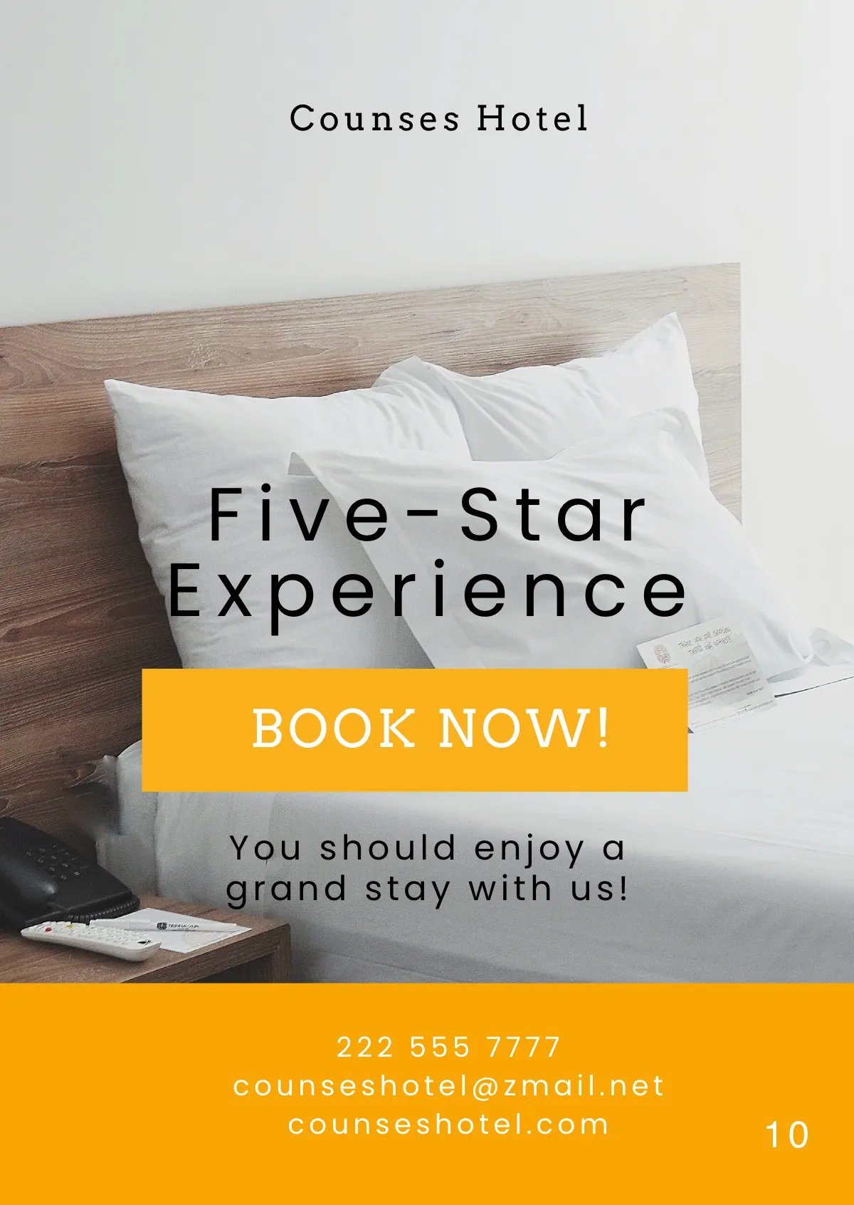 Free Program Booklet Template to Edit Online