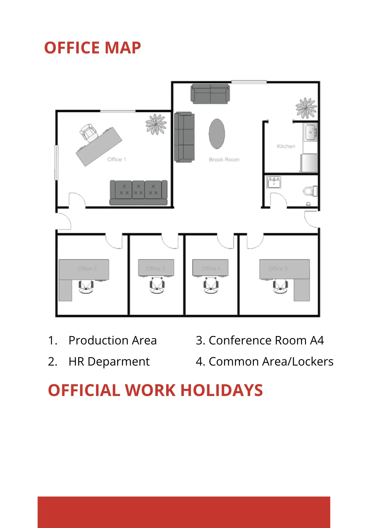 Free Company Handbook Template to Edit Online