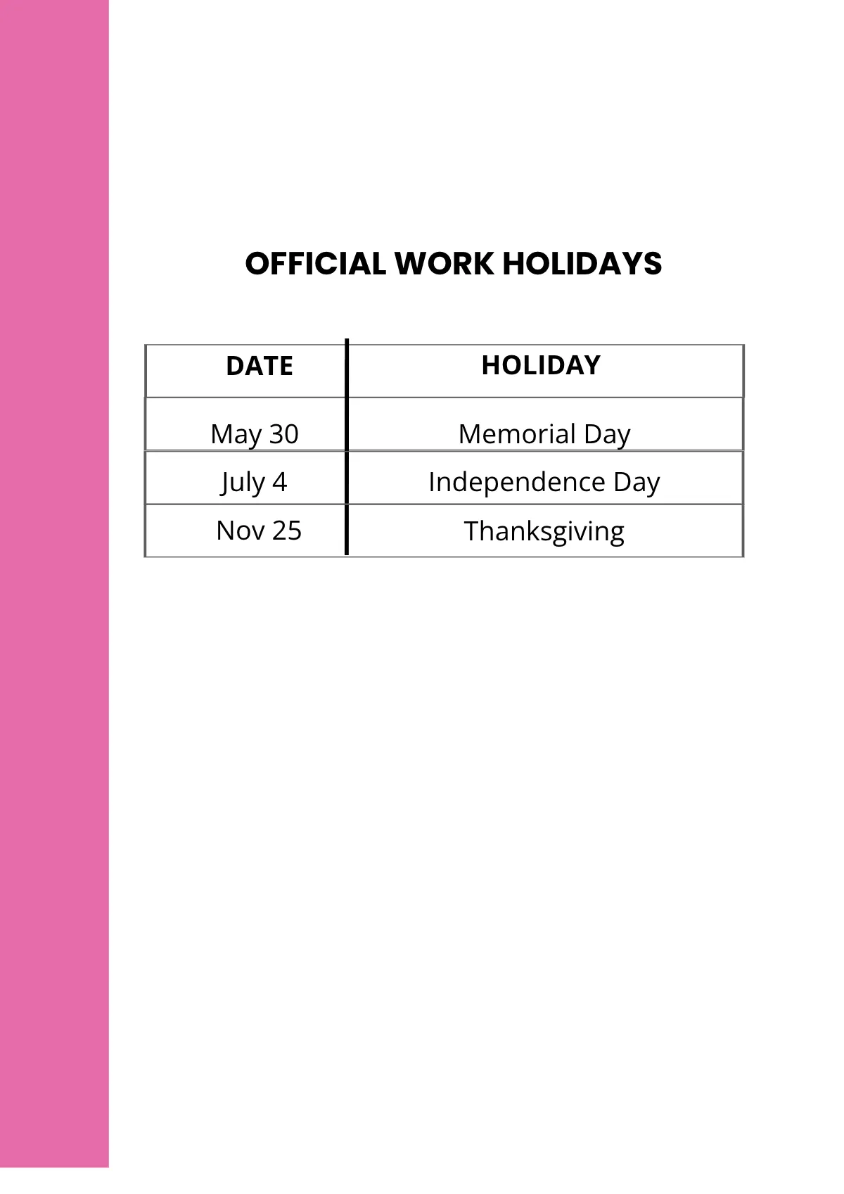 Free Employee Handbook Template to Edit Online