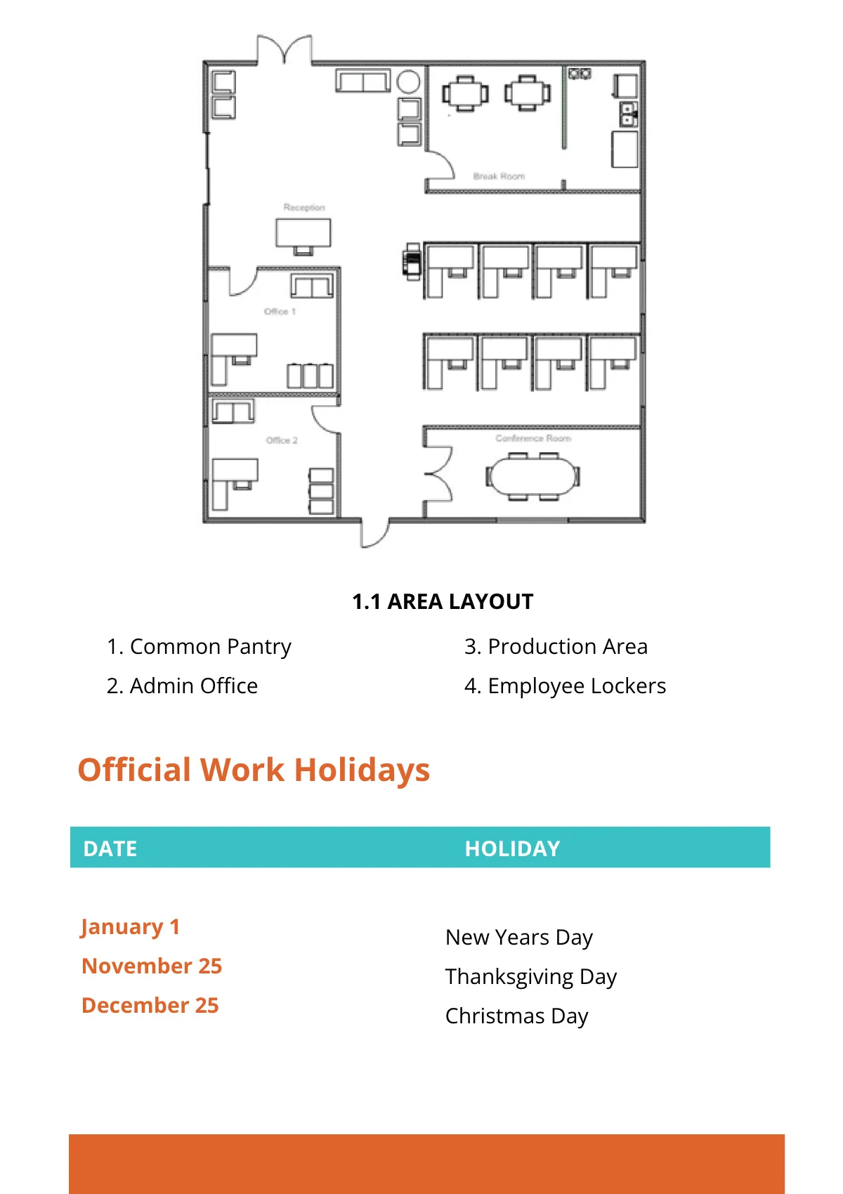 Free Business Handbook Template to Edit Online