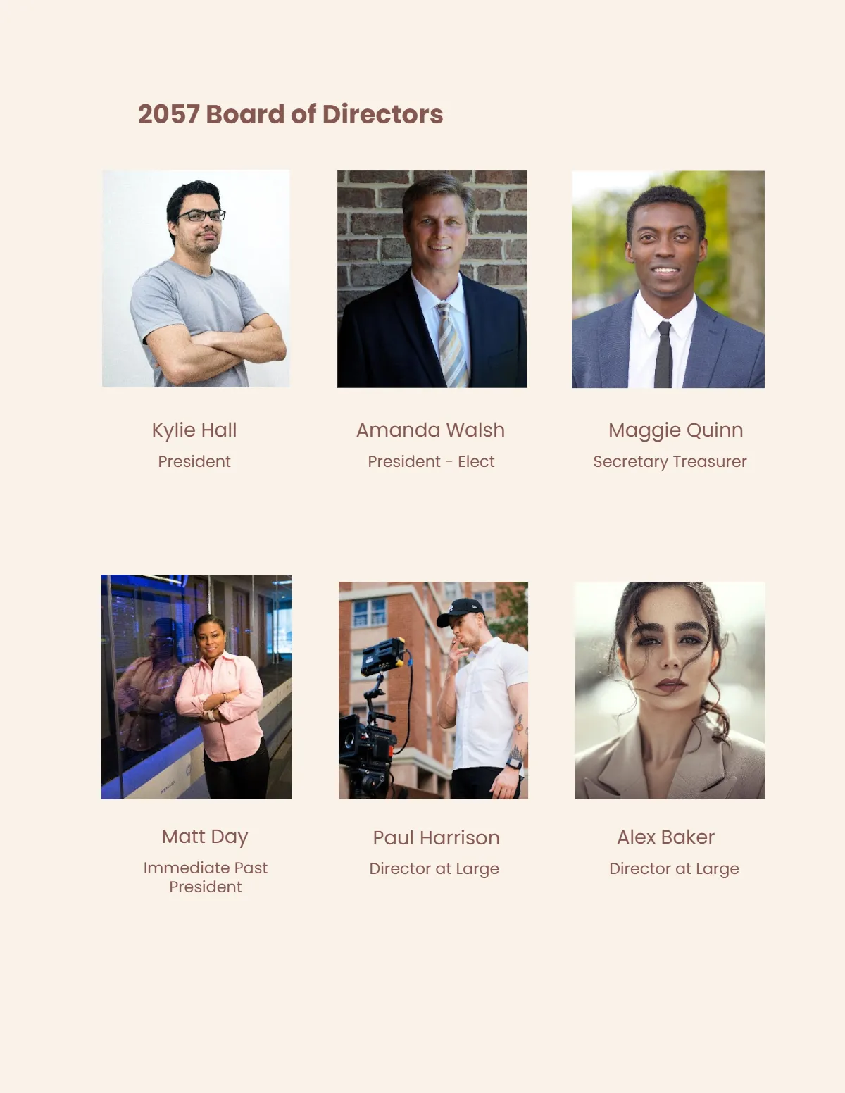 Free Board of Directors Handbook Template to Edit Online