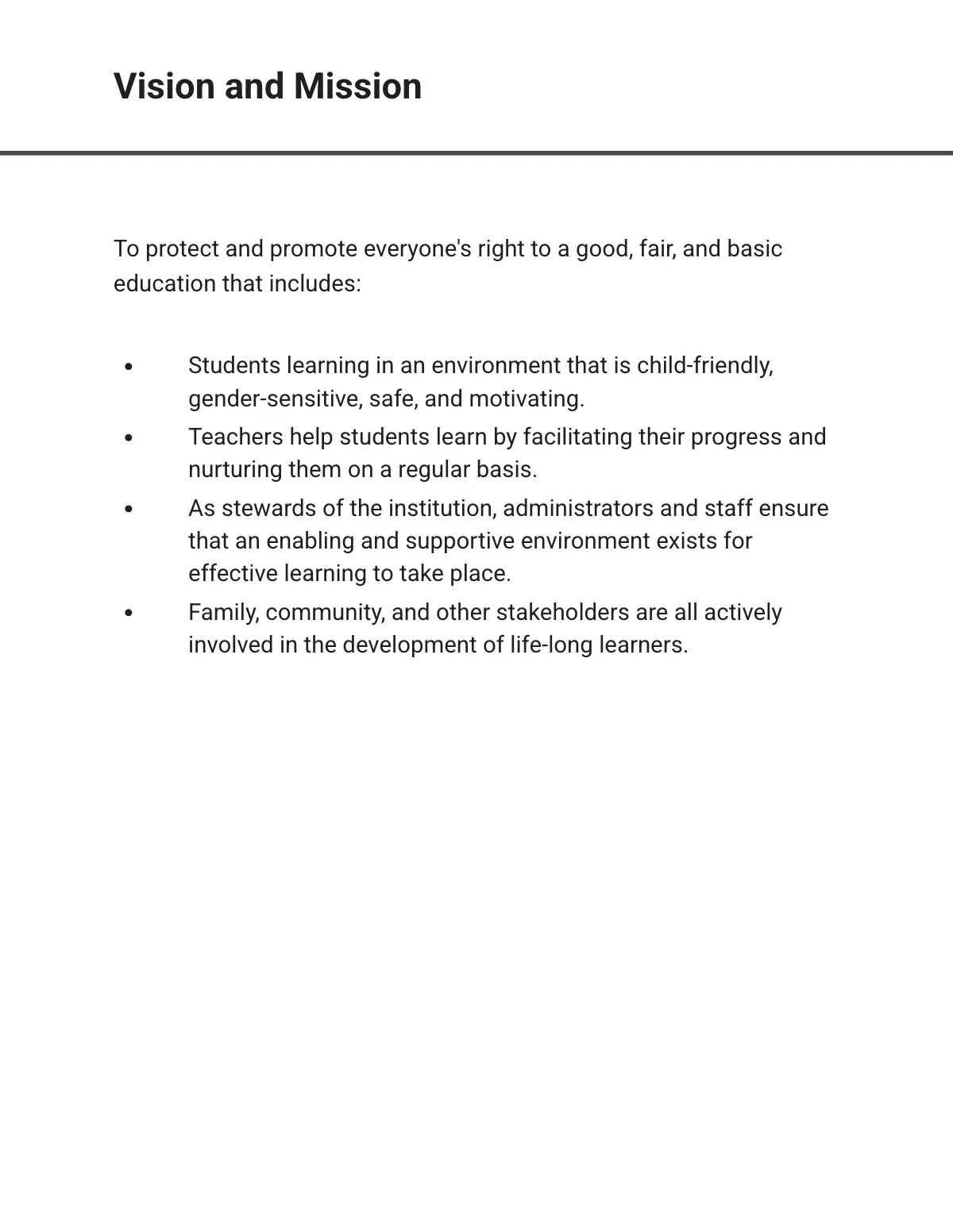 Free Student Handbook Template to Edit Online