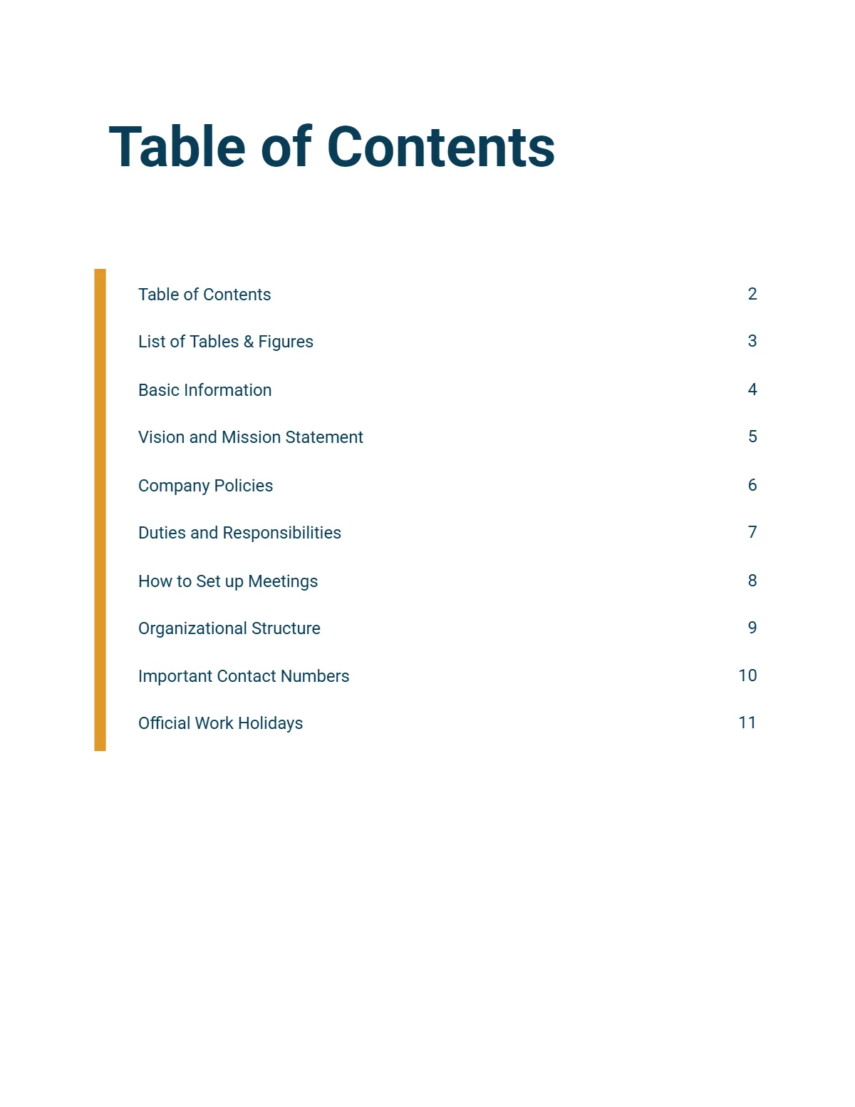 Free Administrative Assistant Handbook Template to Edit Online
