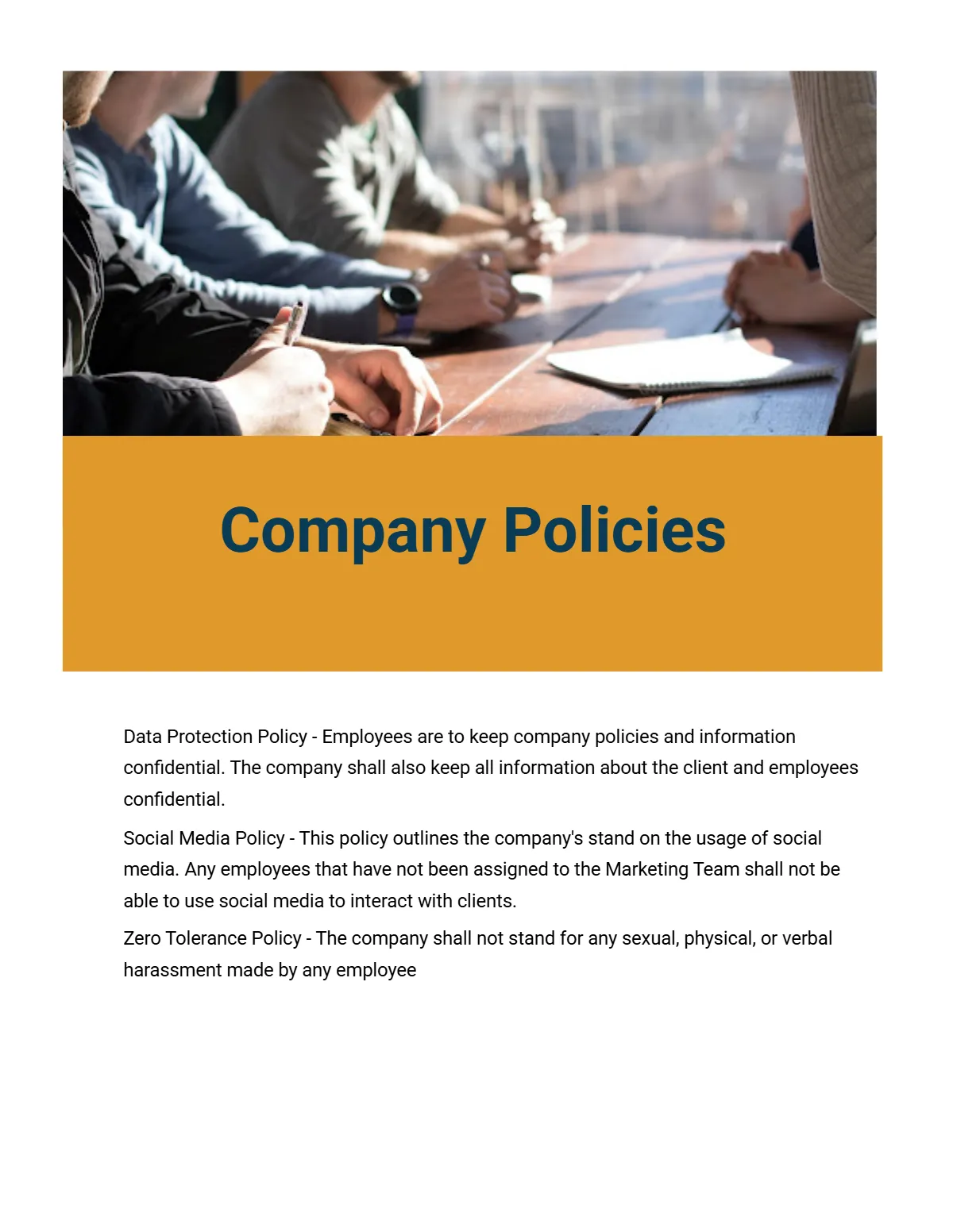 Free Administrative Assistant Handbook Template to Edit Online