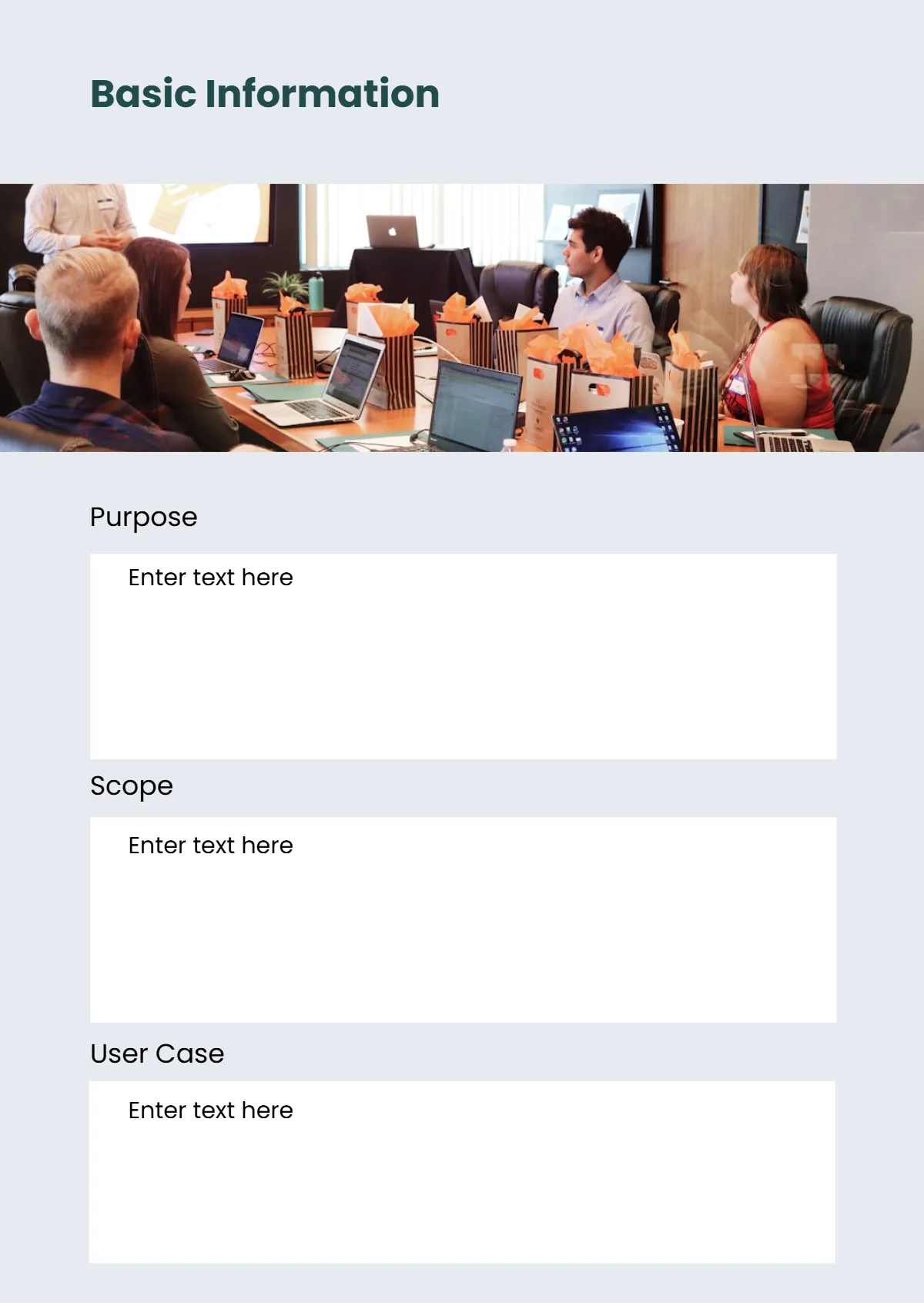 Free Project Handbook Template to Edit Online