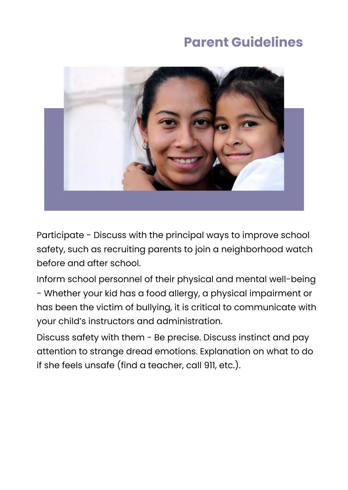 Free Daycare Parent Handbook Template to Edit Online