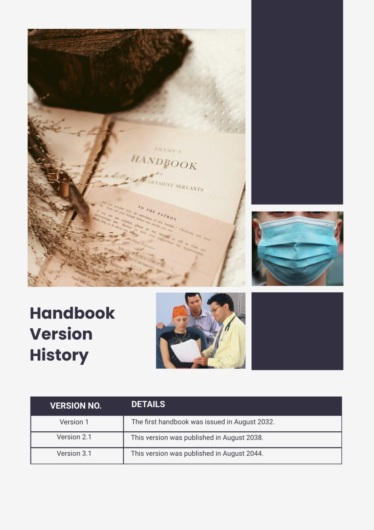 Free Policy and Procedure Handbook Template to Edit Online