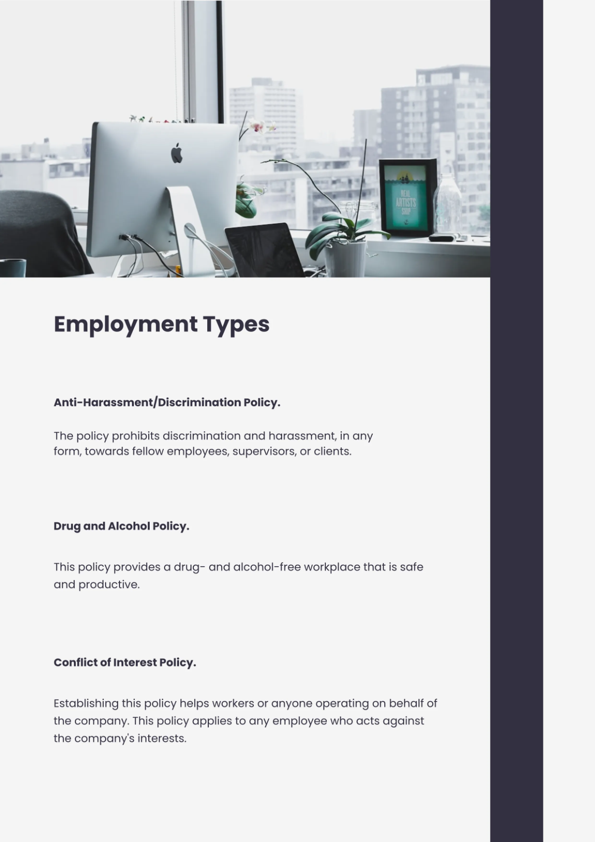 Free Policy and Procedure Handbook Template to Edit Online