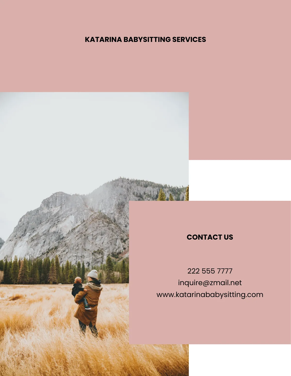 Free Babysitter Handbook Template to Edit Online