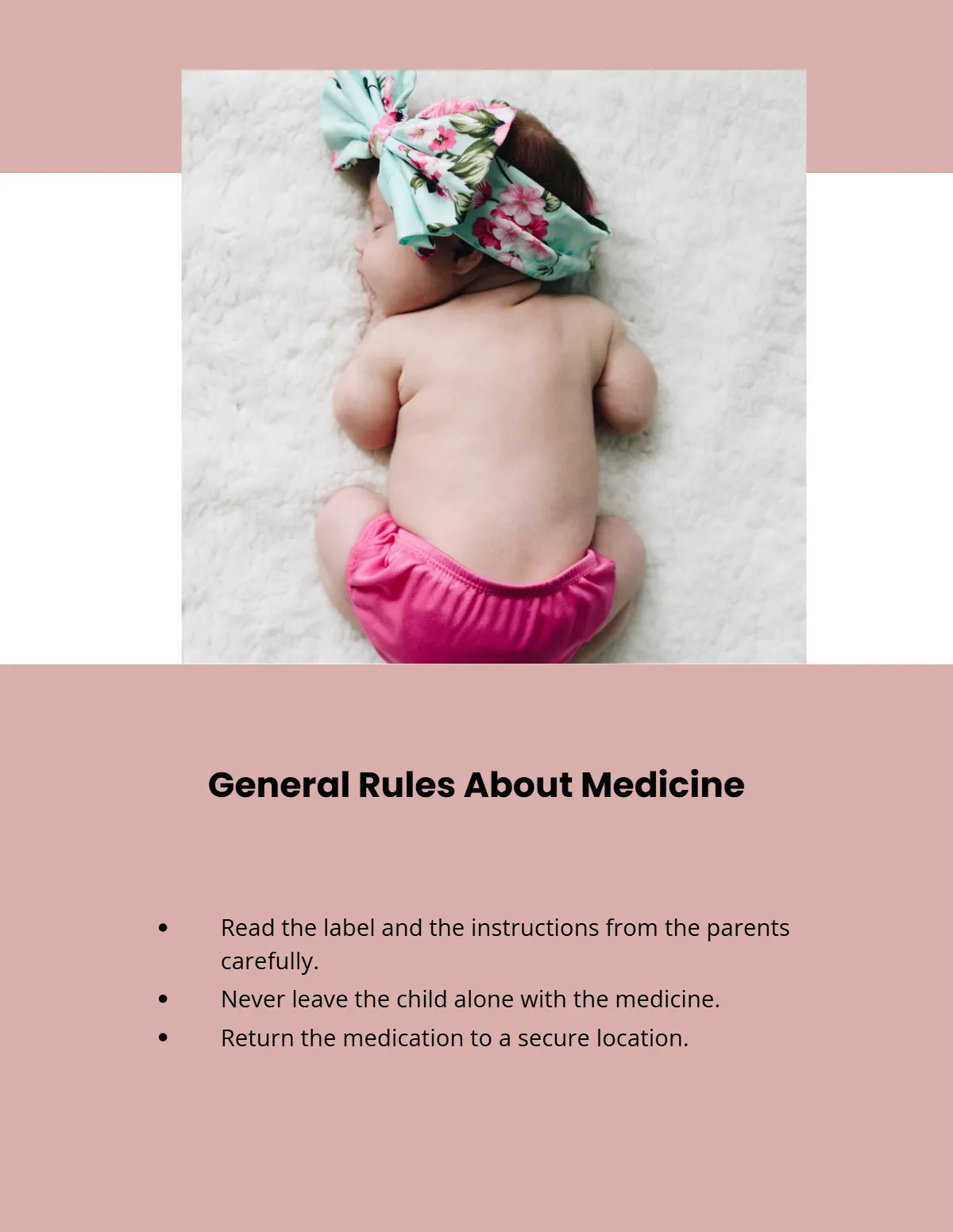 Free Babysitter Handbook Template to Edit Online