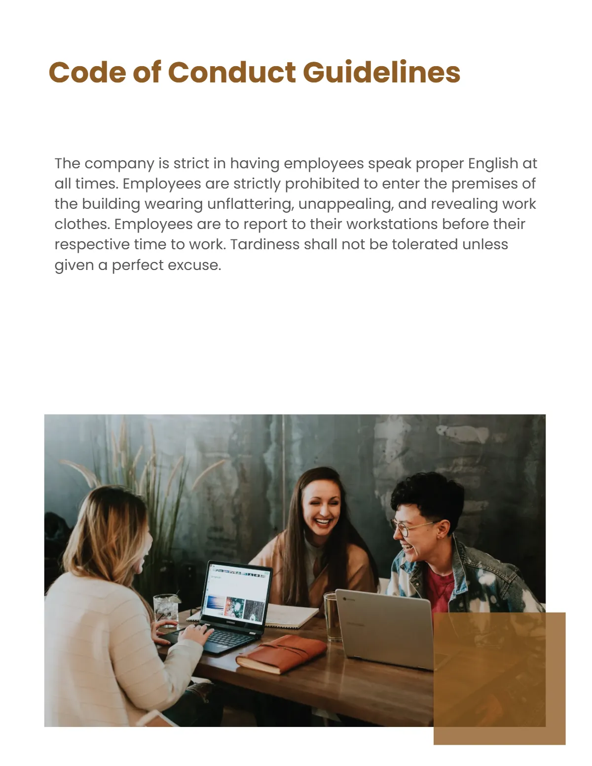 Free Internship Handbook Template to Edit Online