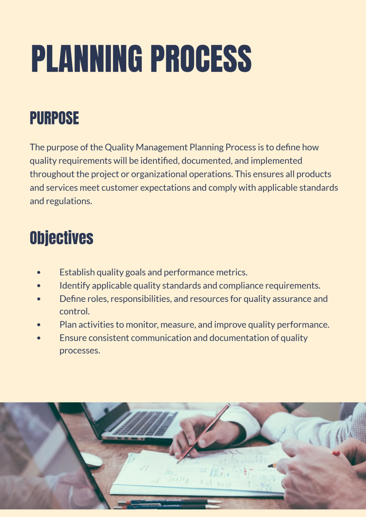 Free Quality Management Handbook Template to Edit Online