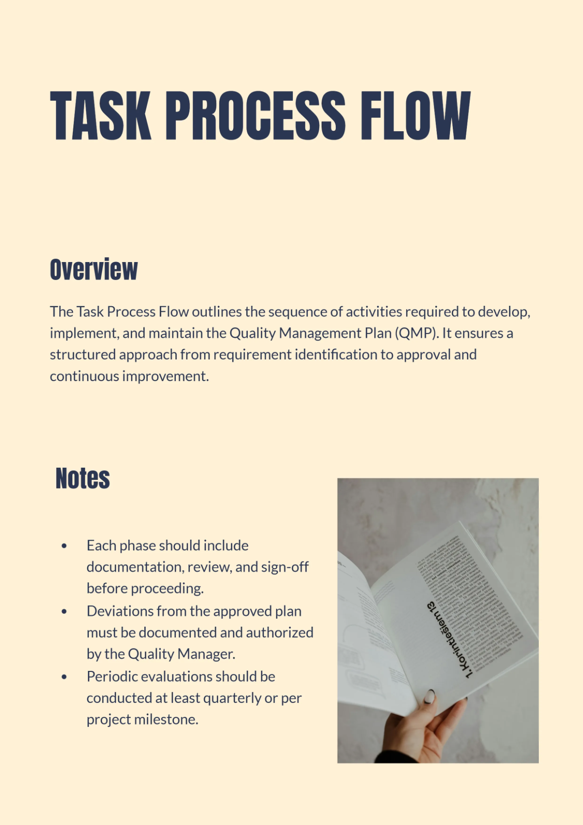 Free Quality Management Handbook Template to Edit Online