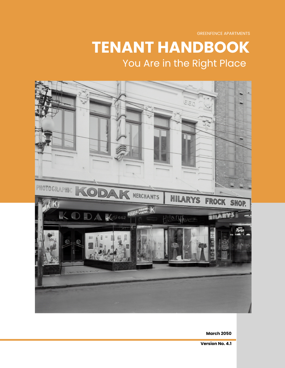Tenant Handbook Template