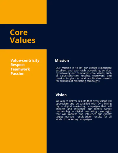 Free Startup Prospectus Template to Edit Online