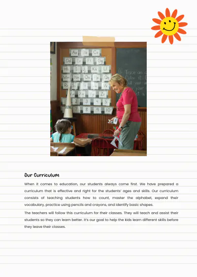 Free Education Flipbook Template to Edit Online