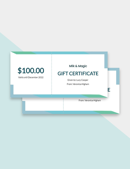 Shop Gift Certificate Template - PSD | Template.net