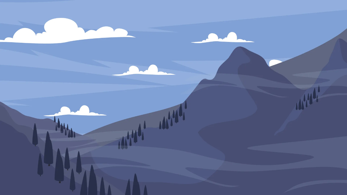 Free Mountain Background Template to Edit Online