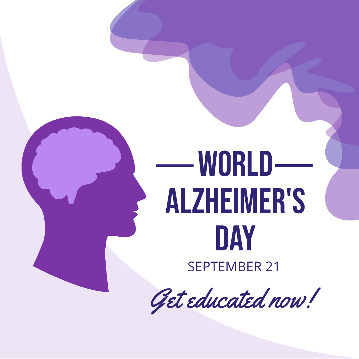 World Alzheimer’s Day Instagram Post Template