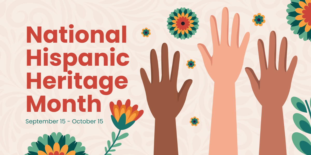 Free National Hispanic Heritage Month Banner Template