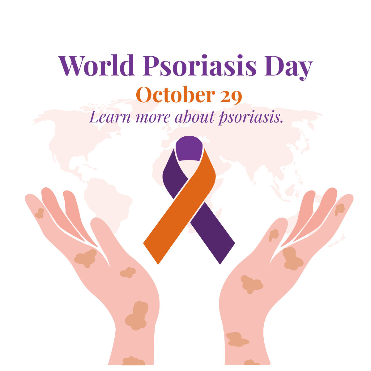 World Psoriasis Day Instagram Post Template