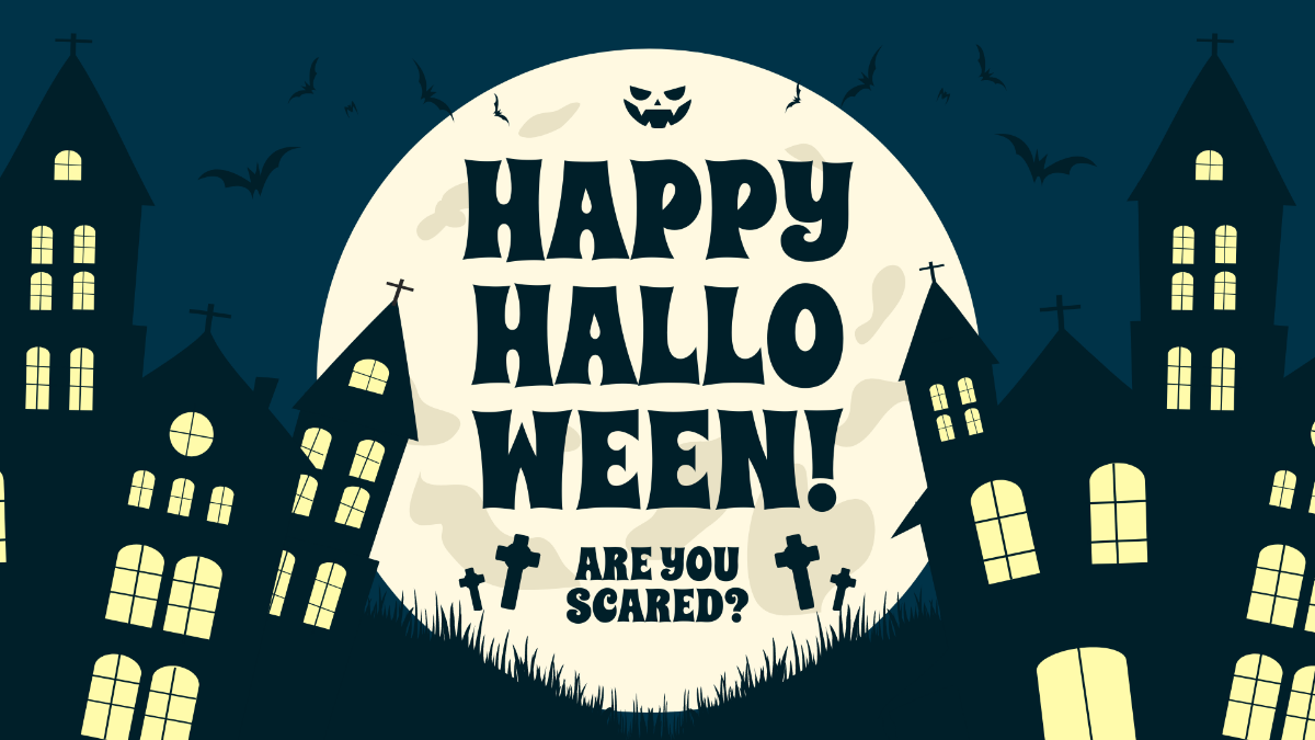 Halloween Flyer Background Template