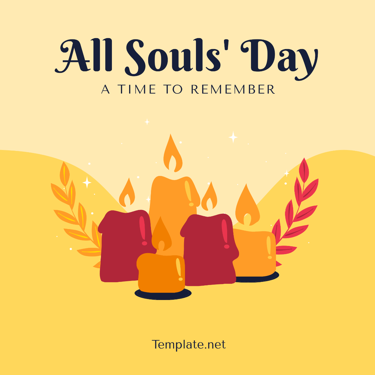 All Souls' Day Instagram Post