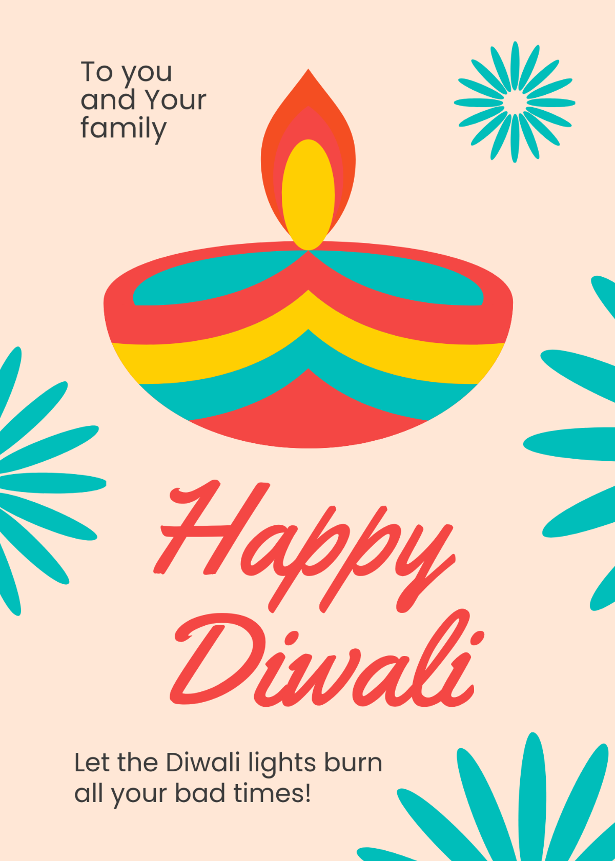 Diwali Greeting Card