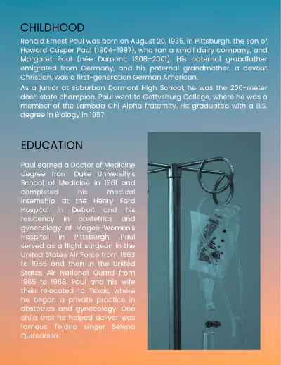 Free Doctor Biography Template to Edit Online
