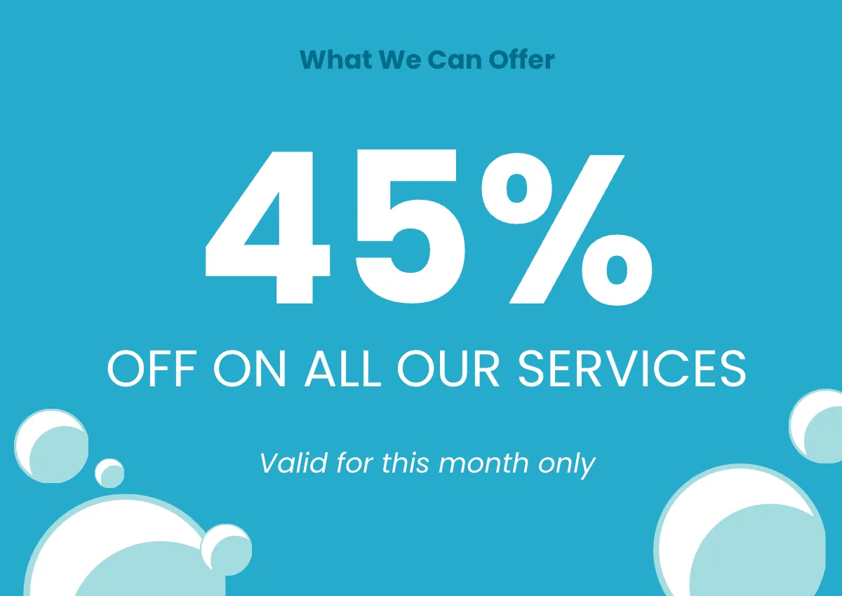 Free Cleaning And Hygiene Company Profile Template to Edit Online