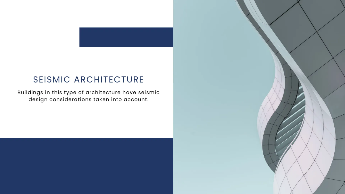 Free Architecture Infographic Presentation Template to Edit Online