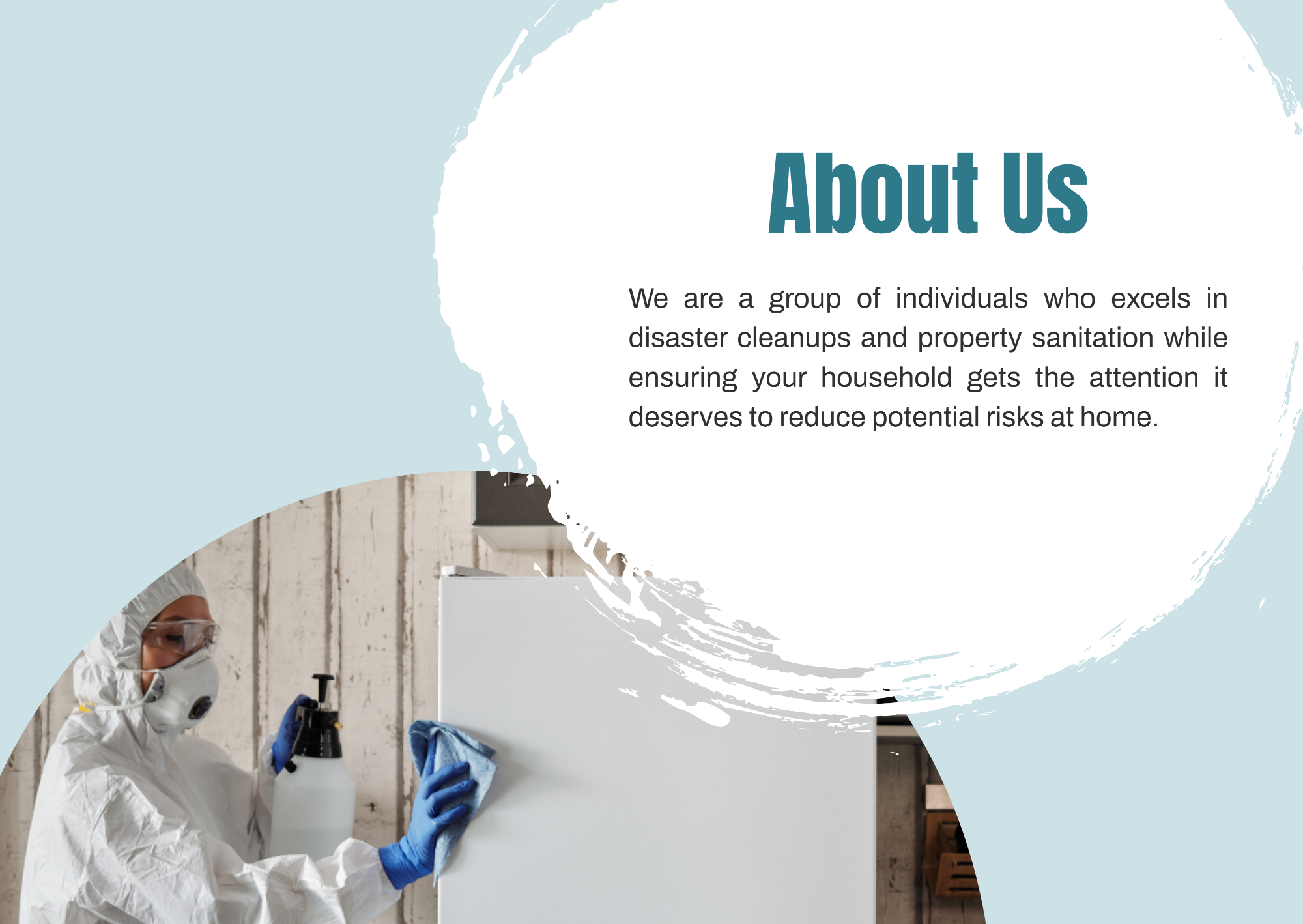 Free Professional Cleaning Company Profile Template to Edit Online