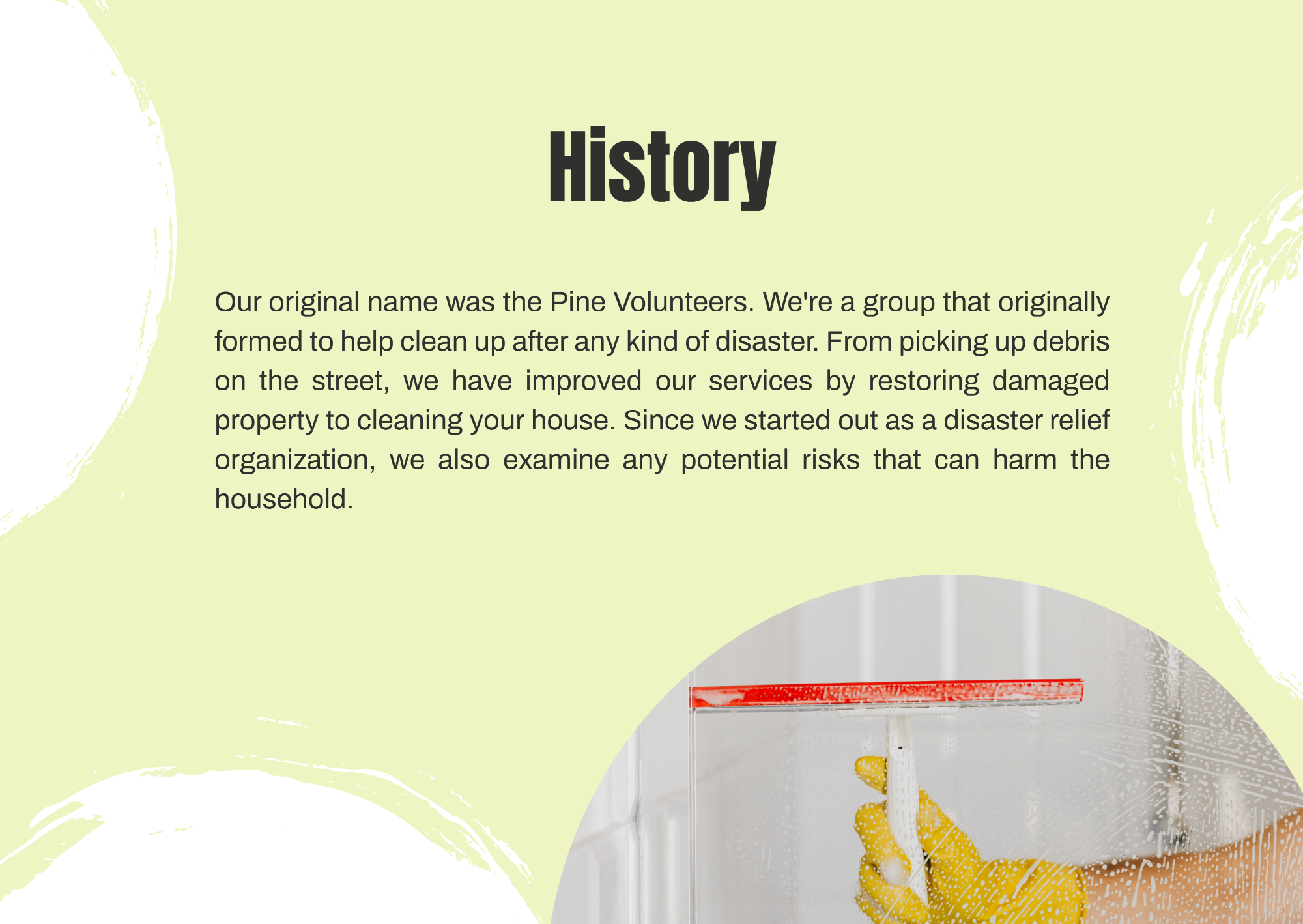 Free Professional Cleaning Company Profile Template to Edit Online