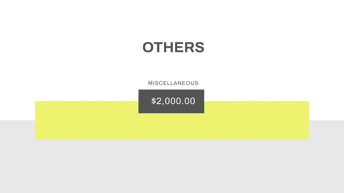 Free Marketing Budget Presentation Template to Edit Online