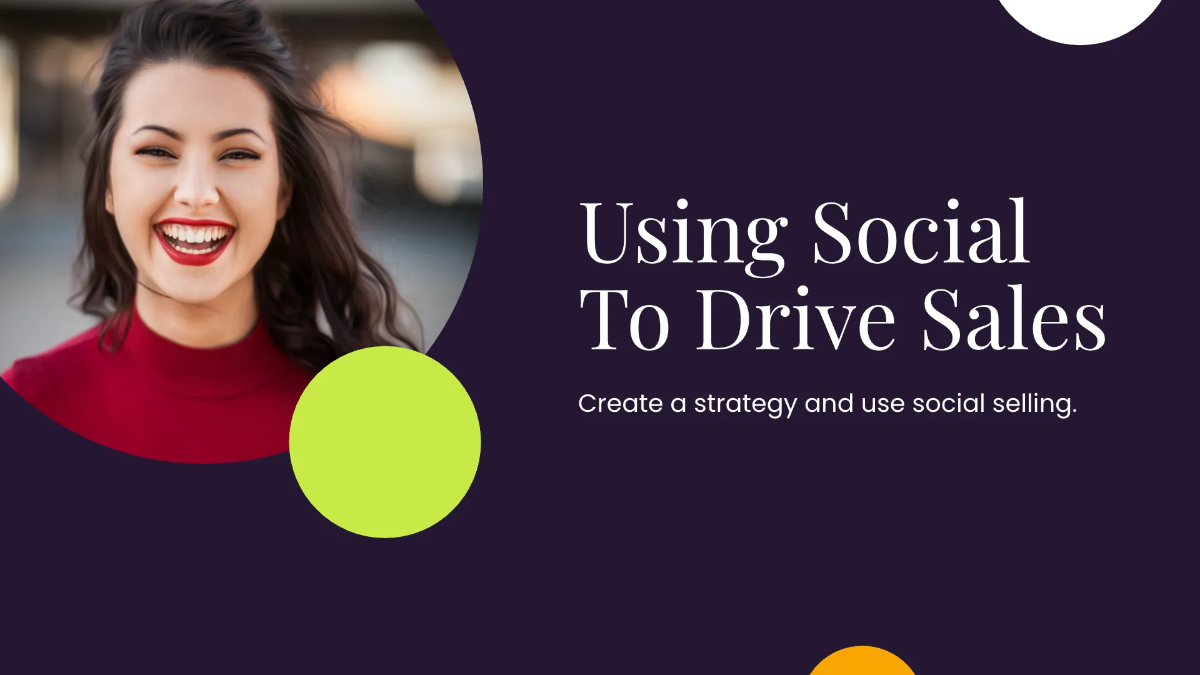 Free Social Media Marketing Presentation Template to Edit Online