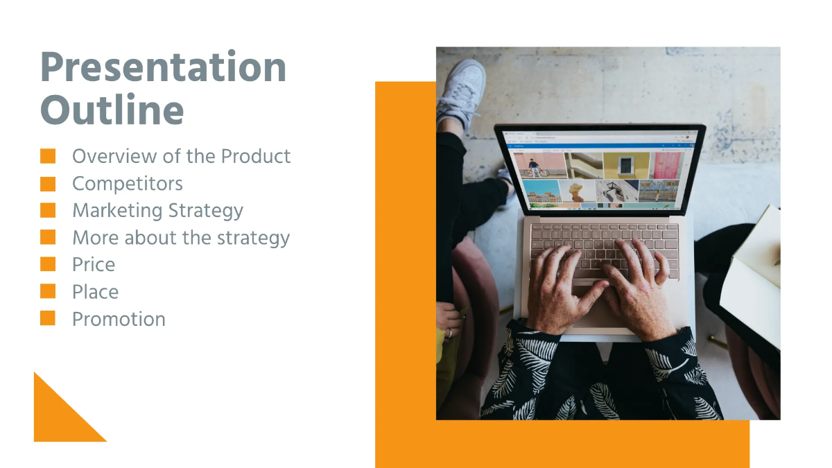 Free Marketing Report Presentation Template to Edit Online